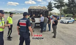 KURBAN BAYRAMI ÖNCESİ CANLI HAYVAN YOL KONTROLLERİ ARALIKSIZ DEVAM EDİYOR...