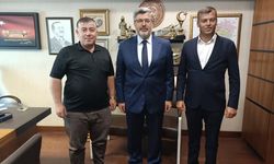 Milletvekili Özkaya, Gebeceler Belediye Başkanı Atay'ı TBMM'de Ağırladı