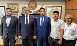 Sandıklı Akharım Belediye Başkanı Kaynak, TBMM'de Milletvekili Özkaya'yı Ziyaret Etti