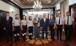 Afyonkarahisar Valisi Güran Yiğitbaşı Özel Güvenlik Görevlilerini Kabul Etti