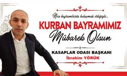 KASAPLAR ODASI BAŞKANI İBRAHİM YÖRÜK KURBAN BAYRAMI KUTLAMASI