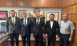 Milletvekili Özkaya, CHP'li Dinar Heyetini TBMM'de Ağırladı