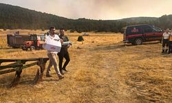 Afyonkarahisar'dan Eskişehir Orman Yangınına Destek