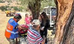 Yangın Bölgesinde Sağlık Tedbirleri Sürdürülüyor