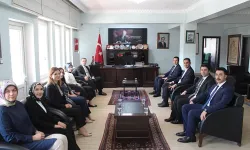 Adli Yargı Mensuplarından Kaymakam UĞUZ'a Ziyaret