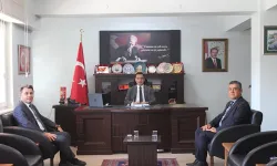 Denetimli Serbestlik ve Cezaevi Müdürlerinden Kaymakam UĞUZ'a Ziyaret