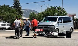 Dinar İYAŞ Yolunda Trafik Kazası