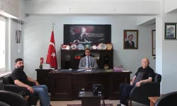 Tahsin Baytar'dan Kaymakam Hasan Uğuz'a Ziyaret