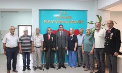 Şehit Aileleri ve Gazilerden Kaymakam UĞUZ'a Ziyaret