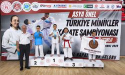 Minikler Türkiye Karate Şampiyonası’nda Büyük Başarı