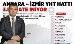 Başkan Koyuncu "Emirdağ, Ankara–İzmir Yüksek Hızlı Tren Hattında”