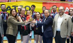 ATSO SPOR OYUNLARI VOLEYBOL MÜSABAKALARI FİNAL MAÇI OYNANDI
