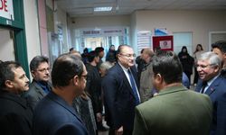 Kaymakam ARIKAN ve Başkan AYNACI’dan Yaralılara Geçmiş Olsun Ziyareti