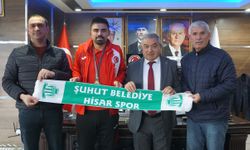 MİLLİ FUTBOLCU EMRE KILINÇ MEMLEKETİ ŞUHUT’TA