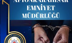 Afyonkarahisar'da Aranan Suçlu Yakalandı.!