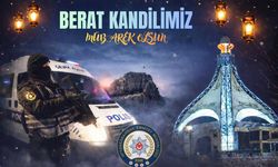 Afyonkarahisar Emniyet Müdürlüğü'nden Berat Kandili Mesajı
