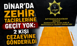 Dinar’da Zehir Tacirlerine Geçit Yok: 2 Kişi Cezaevine Gönderildi