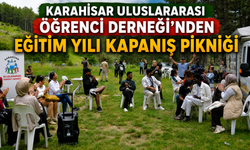 KARAHİSAR ULUSLARARASI ÖĞRENCİ DERNEĞİ’NDEN EĞİTİM YILI KAPANIŞ PİKNİĞİ