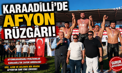 KARAADİLLİ'DE AFYON RÜZGÂRI!