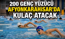 200 Genç Yüzücü Afyonkarahisar’da Kulaç Atacak