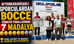 Afyonkarahisarlı Sporculardan Bocce Türkiye Finallerinde 7 Madalya