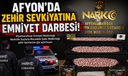 AFYON'DA ZEHİR SEVKİYATINA EMNİYET DARBESİ!