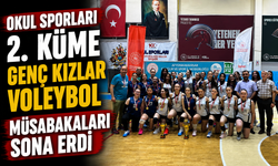 Okul Sporları 2. Küme Genç Kızlar Voleybol Müsabakaları Sona Erdi