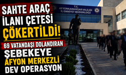 Sahte Araç İlanı Çetesi Çökertildi! 69 Vatandaşı Dolandıran Şebekeye Afyon Merkezli Dev Operasyon