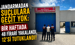 Jandarmadan Suçlulara Geçit Yok: Bir Haftada 48 Firari Yakalandı, 12’si Tutuklandı!
