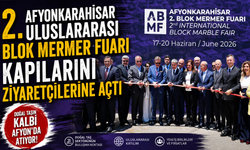 2. Afyonkarahisar Uluslararası Blok Mermer Fuarı Kapılarını Ziyaretçilerine Açtı
