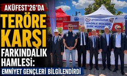 AKÜFEST’26’da Teröre Karşı Farkındalık Hamlesi: Emniyet Gençleri Bilgilendirdi