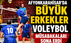 Afyonkarahisar’da Büyük Erkekler Voleybol Müsabakaları Sona Erdi