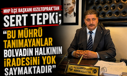MHP İlçe Başkanı Kızıltoprak’tan Sert Tepki; “Bu Mührü Tanımayanlar Bolvadin Halkının İradesini Yok Saymaktadır”