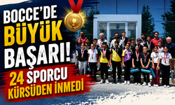 Bocce’de Büyük Başarı! 24 Sporcu Kürsüden İnmedi