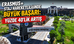 Erasmus+ Staj Hareketliliğinde Büyük Başarı: Yüzde 40’lık Artış