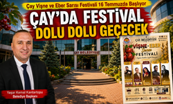 Çay'da Festival Dolu Dolu Geçecek