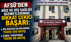 AFSÜ’den Ağız ve Diş Sağlığı Hizmetlerinde Dikkat Çekici Başarı.!