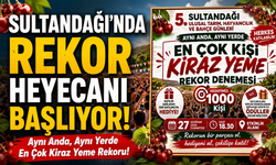 Sultandağı'nda Rekor Heyecanı Başlıyor!