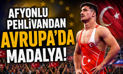 AFYONLU PEHLİVANDAN AVRUPA'DA MADALYA!