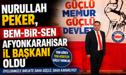 Nurullah Peker, Bem-Bir-Sen Afyonkarahisar İl Başkanı Oldu