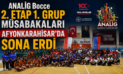 ANALİG Bocce 2. Etap 1. Grup Müsabakaları Afyonkarahisar'da  Sona Erdi