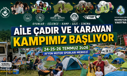 AİLE ÇADIR VE KARAVAN KAMPIMIZ BAŞLIYOR