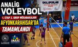 ANALİG Voleybol 1. Etap 2. Grup Müsabakaları Afyonkarahisar'da Tamamlandı