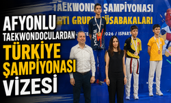 Afyonlu Taekwondoculardan Türkiye Şampiyonası Vizesi