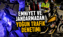 Emniyet ve Jandarmadan Yoğun Trafik Denetimi