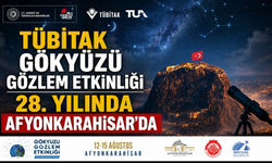 TÜBİTAK Gökyüzü Gözlem Etkinliği 28. Yılında Afyonkarahisar’da
