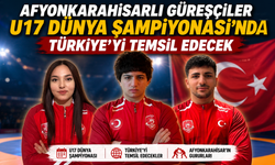 Afyonkarahisarlı Güreşçiler U17 Dünya Şampiyonası’nda Türkiye’yi Temsil Edecek