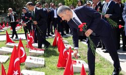 Büyük Zaferin 104. Yıl Etkinlikleri Kapsamında Yüzbaşı Agâh Efendi Şehitliği’nde Tören Düzenlendi