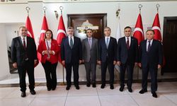 Bakan Kacır Vali Aktaş’ı Ziyaret Etti