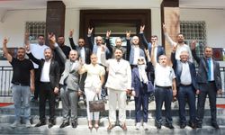 MHP Merkez İlçe Başkanı İlker Celep mazbatasını aldı